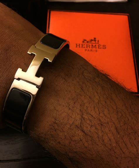 mens hermes bracelet on wrist|hermes for men online store.